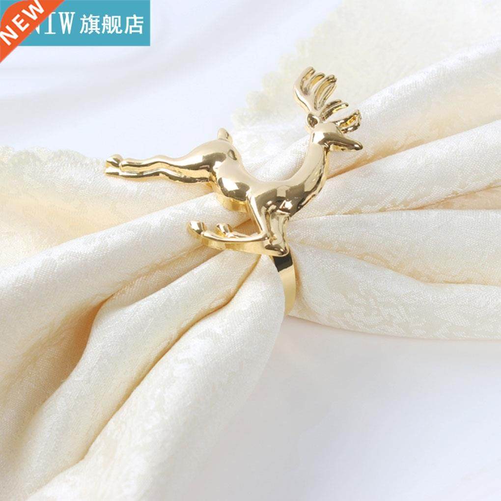 12pcs Animal Napkin Rings Christmas Holidays Wedding Parties