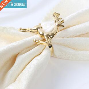 12pcs Animal Napkin Rings Christmas Holidays Wedding Parties