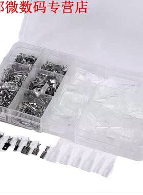 270pcs Mnnelijke Vrouwelijke Spde Connector Wire Crimp Ter