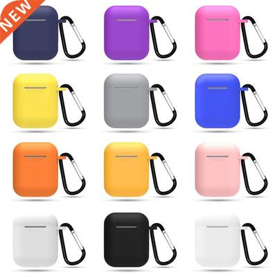 Silicone Case For Airpods AiKey Chain Pouch Skin For Apple