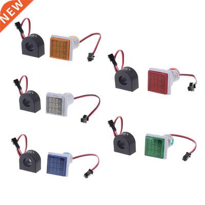 Digital in1 AC Ammeter Voltmeter Hz Current Frequency Meter