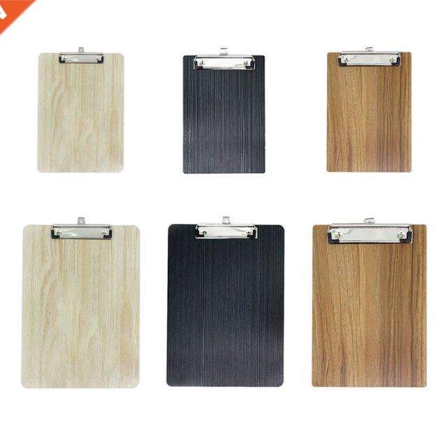 Portable A4 A5 Wooden Writing Clipboard File Hardboard Docum