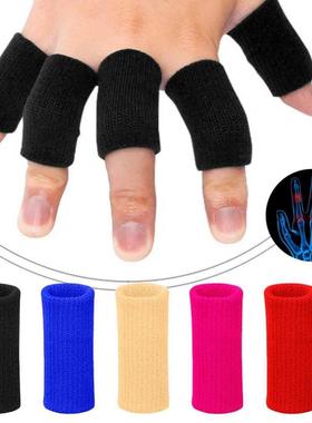 10pcs Stretchy Sports Finger Sleeves Arthritis Support Finge