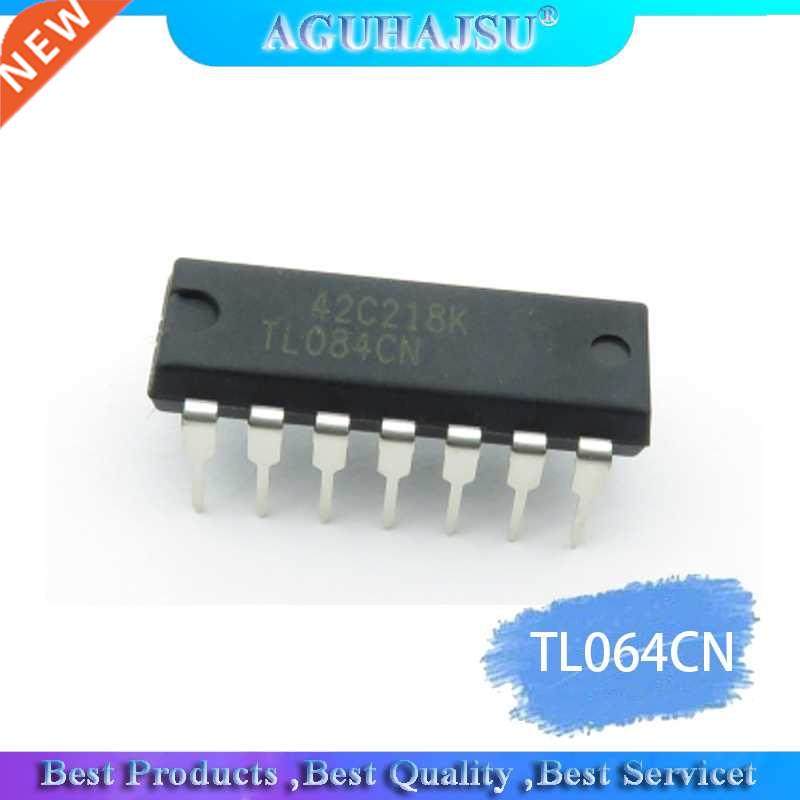 10PCS Low- op-amp p amplifier TL064CN TL064C TL064 TL064CP