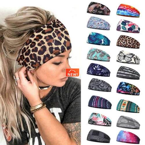 2pcs Women Headpiece Stretch Turban Hair Accessories
