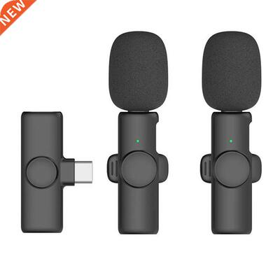 1 to 1/2 Wireless Portable Lavalier Microphone Audio Video R