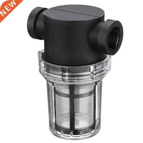 Garden Pond Inline Mesh Strainer Water Pump Filter Irrigatio