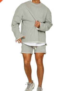 Muscle fitness brothers sports suit men's autumn and