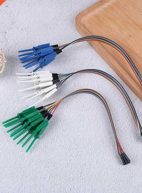 10pcs 10 pin 20cm High Efficiency Test Hook Clip Logic Analy