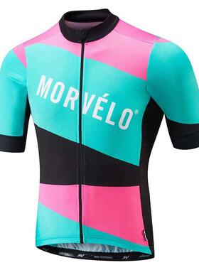 Morvelo cycling Jersey 2019 Road bike Speed short sleeve Jer
