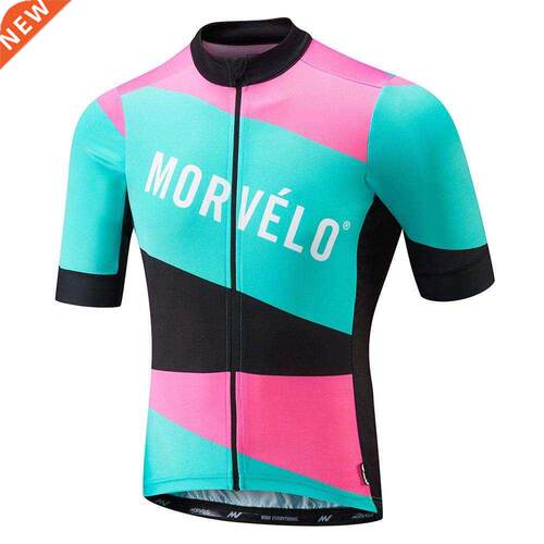 Morvelo cycling Jersey 2019 Road bike Speed short sleeve Jer