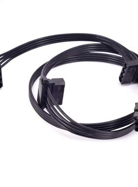 PC express 6Pn to 3 DE 4Pn Molex Power Cable Port Multp