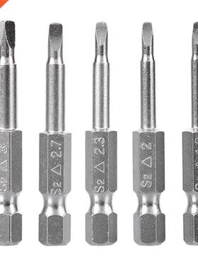 S2 material 5pcs 50mm Triangul screw bits Ushaped bits Han