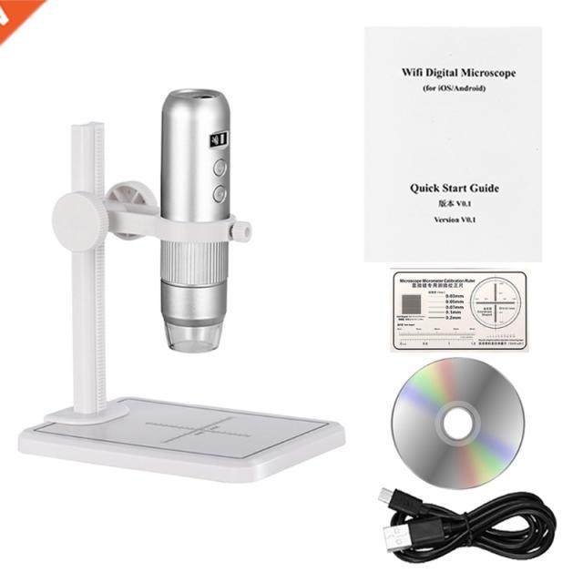LCD 2MP Digital USB Microscope 1000x Wifi Mobile Phone Micro