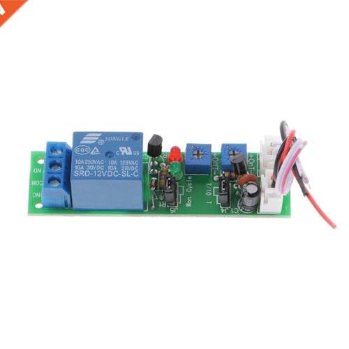 DC 12V 0-120Min Time Delay Switch Infinite Cycle Delay ON/OF
