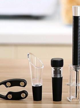 Air Pump Wine Bottle Opener Air Pressure Vacuum Red Wine Sto