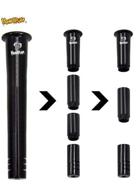 HONEYPUFF Aluminum Metal Downstem 14MM To 19MM Suit Differe