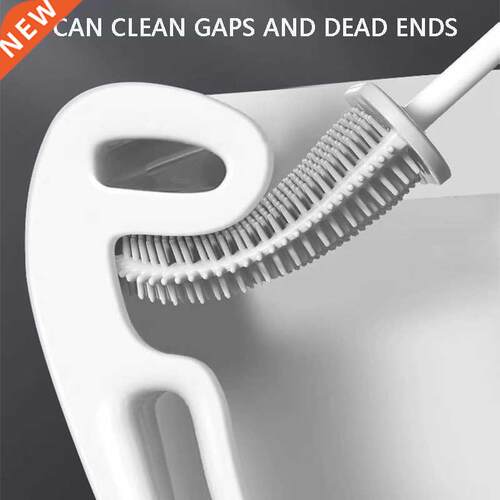 Toilet Brush Silicone Wc Cleaner Toilet Brush No Dead Toilet