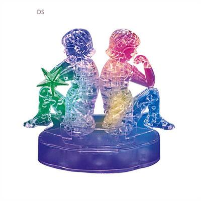 d Crystal Puzzle Jig saw Clear Twelve 12 Constellation Ast