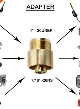 Outdoor Gas Tank Propane Refill Adapter Solid Brass Stove Co