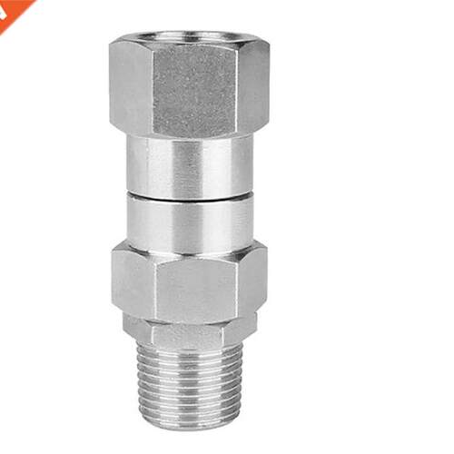 Pressure Washer Swvel, 3/8 nch NPT Male Thread Fttng, 45