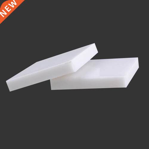 White Color POM Sheet Polyoxymethylene Plate CNC Engraving c