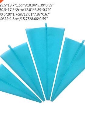 12pcs Silicone Reusble Icing Piping Crem Pstry Bgs Kitch