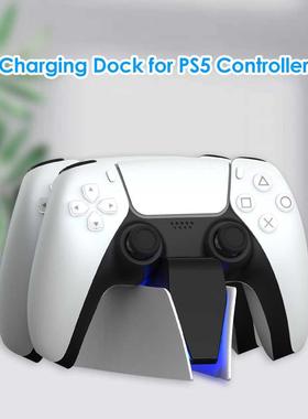 For PS5 Controller DC 5V Dual Fast Charger Type-C Chargng C