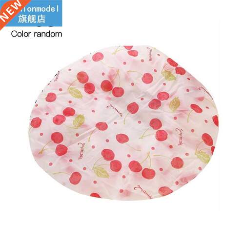 4Pcs Double-layer Shower Cap Waterproof Elastc Har Wrap Fl