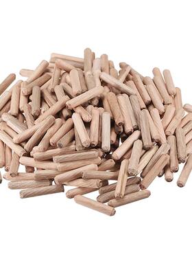 Wooden Dowel Wood Kiln Dried Fluted Beveled Hardwood Rod 6x3