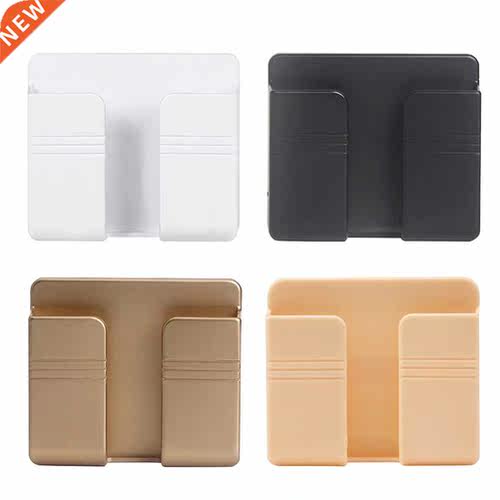 Wall Mounted Mobile Phone Charging Holder Organizer Remote C