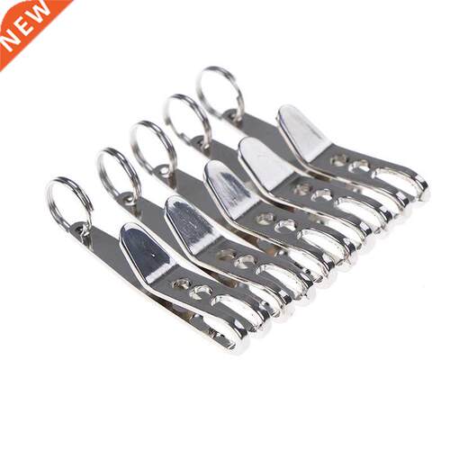 5pcs Mini Edc Gear Pocket Suspension Clip Hanger Tool Key Ri