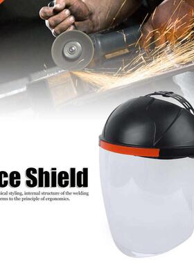 Head-Mounted Face Gud Transpent PC Shield Anti-Saliva An