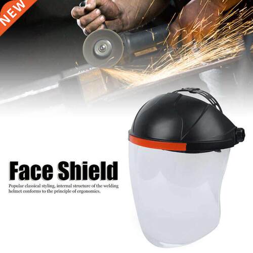Head-Mounted Face Gud Transpent PC Shield Anti-Saliva An