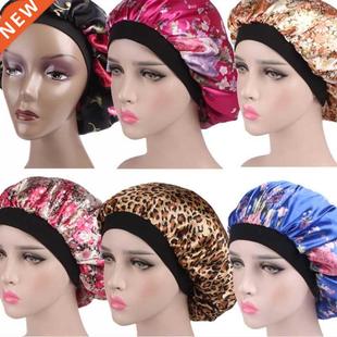 Hair Satin Bonnet Hair Styling Cap For Sleeping Shower Cap