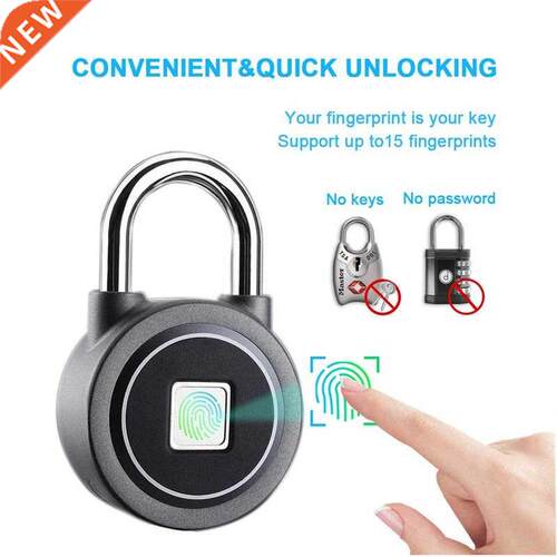 Fingerprint Padlock, Bluetooth Lock, APP, IP65 Waterproof, S