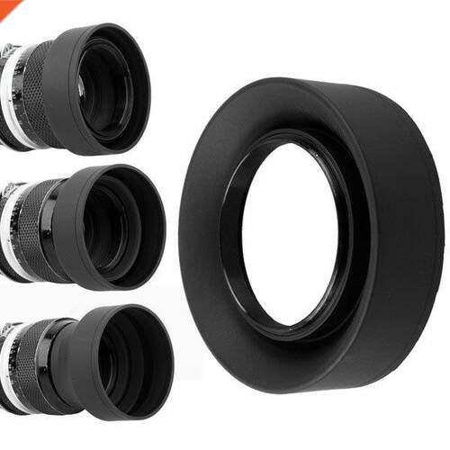 10pcs/lot 49 52 55 58 62 67 72 77 82mm 3-Stage 3 in1 Collaps