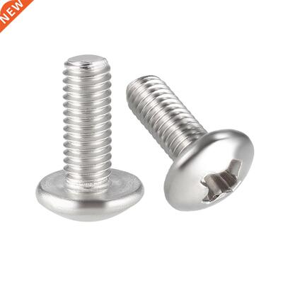 30 Pcs Machine Screws, M3 x 4/5/6/8mm Phillips Truss Head Sc