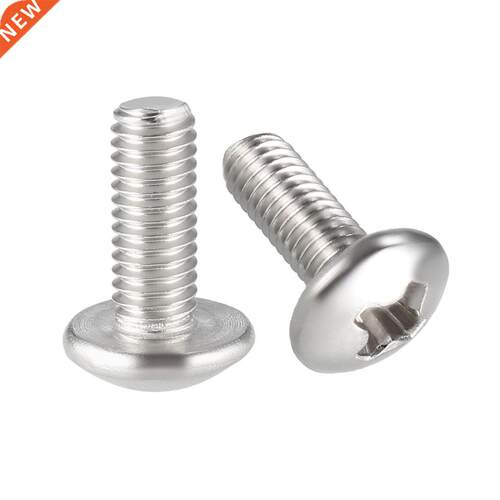 30 Pcs Machine Screws, M3 x 4/5/6/8mm Phillips Truss Head Sc