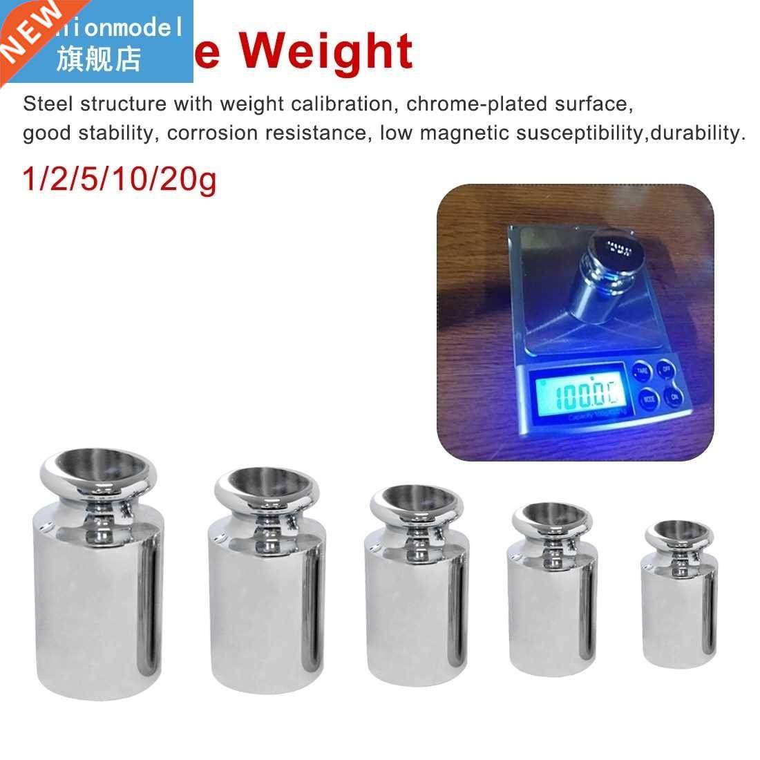 1g 2g 5g 10g 20g Grams Set 5pcs/set Precson Calbraton Se