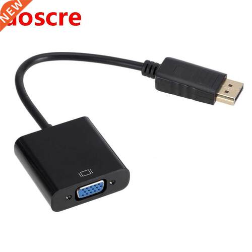 Displayport To VGA Adapter Cables DP To VGA Converter Cables