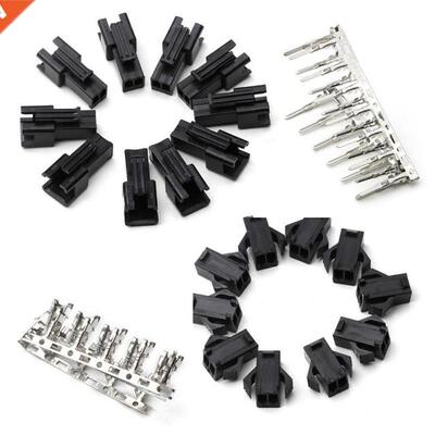 60PCS Male/Female Electrical Wire Black Housing Connectors w