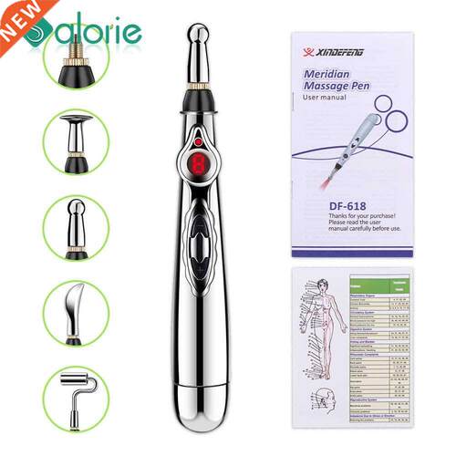 Dropshppng 3/5 Heads Electronc Acupuncture Pen Electrc M