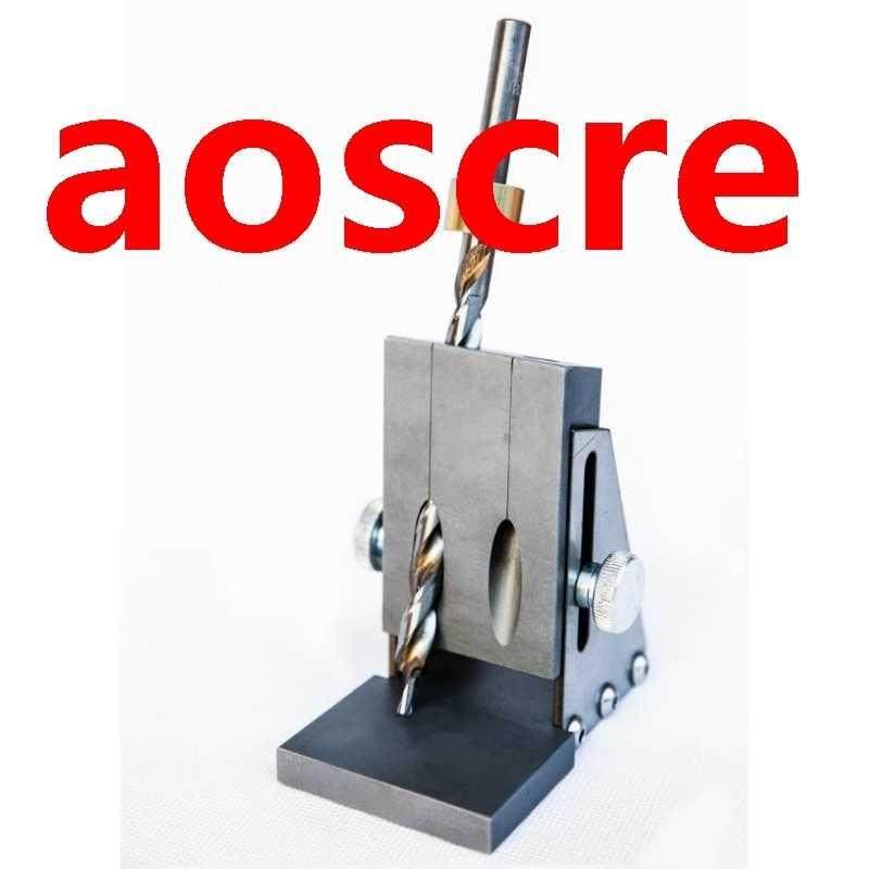 Woodworking Oblique hole locator Pocket Hole Jig Kit Drill G