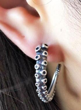 Regalrock Gothic Octopus Tentacles Stud Punk Tails Boho Cut