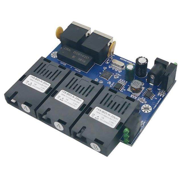 SC2E Reverse POE Fast Erhetnet 10/100M Ethernet Switch  Fi