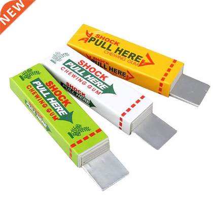 Safety Trick Joke Toy Fun Electric Toys Chewing Gum Pull He