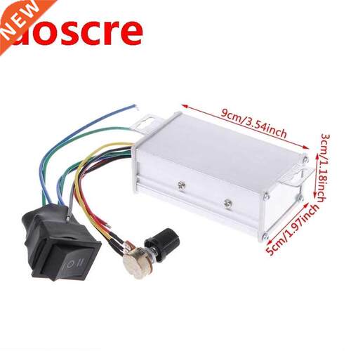 DC 12V 24V 36V 48V SoftStart Reversible Motor Speed Control