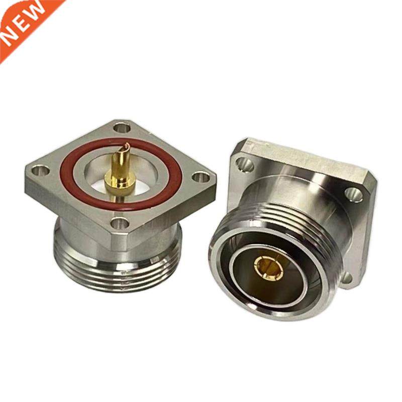 1pcs Connector Adapter 7/16 DIN Female Jack 4-Holes Flange S