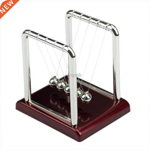 Steel Newton's Cradle Balance Ball Physics Science Pendu